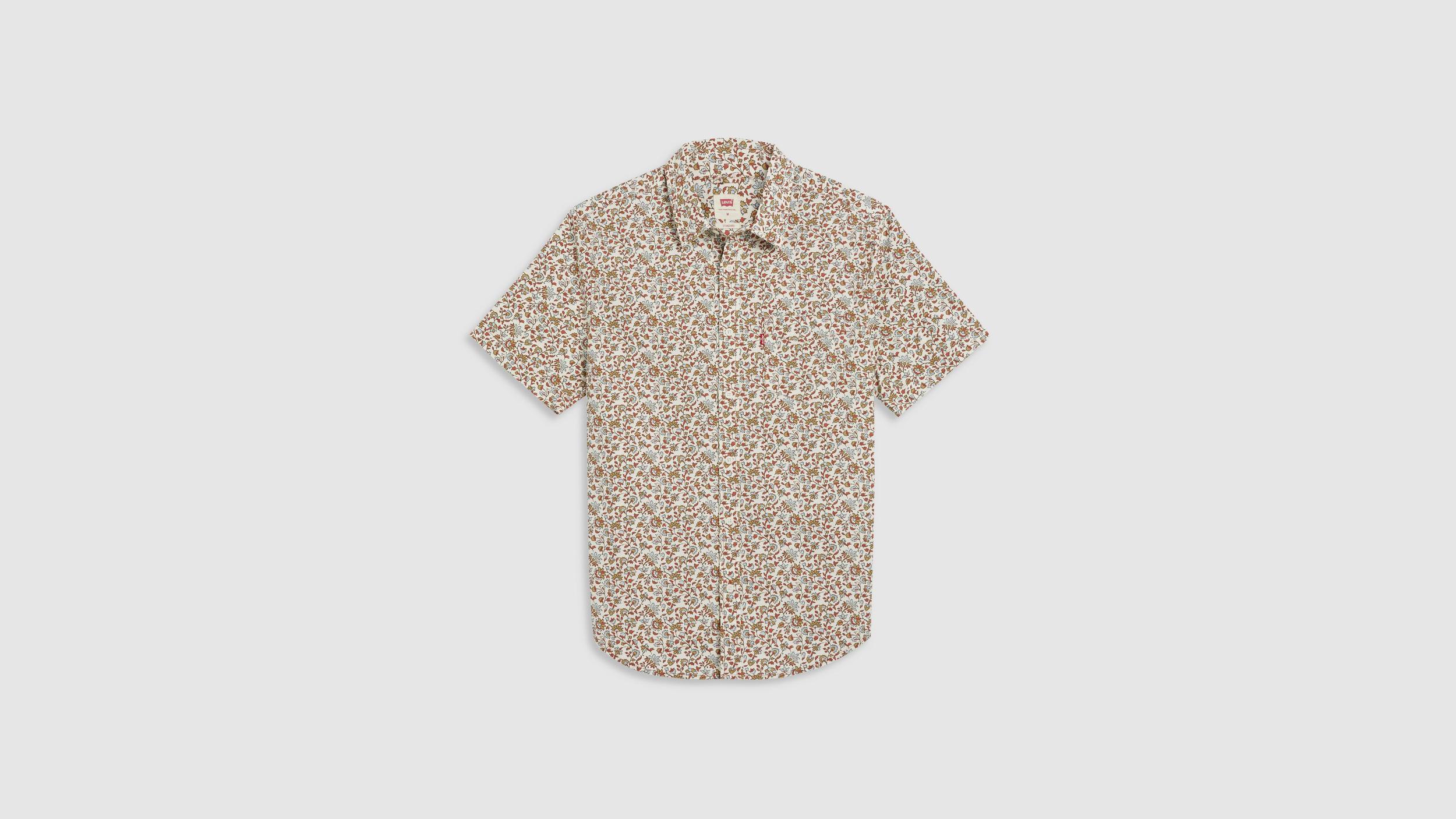 Short Sleeve Classic One Pocket Standard Fit Shirt Product Image
