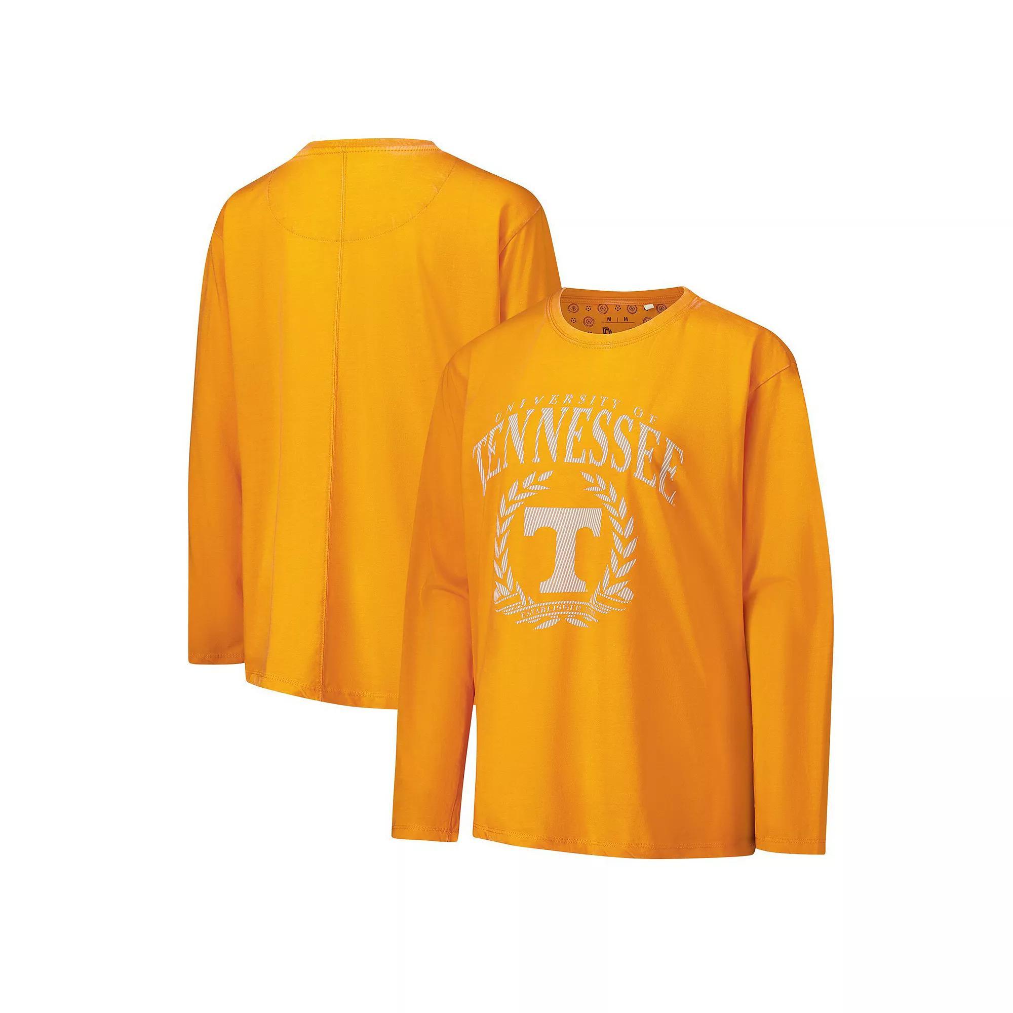 Women's Pressbox Tennessee Orange Tennessee Volunteers Chandler Olive Leaf Arch Long Sleeve T-Shirt, Size: Small Product Image