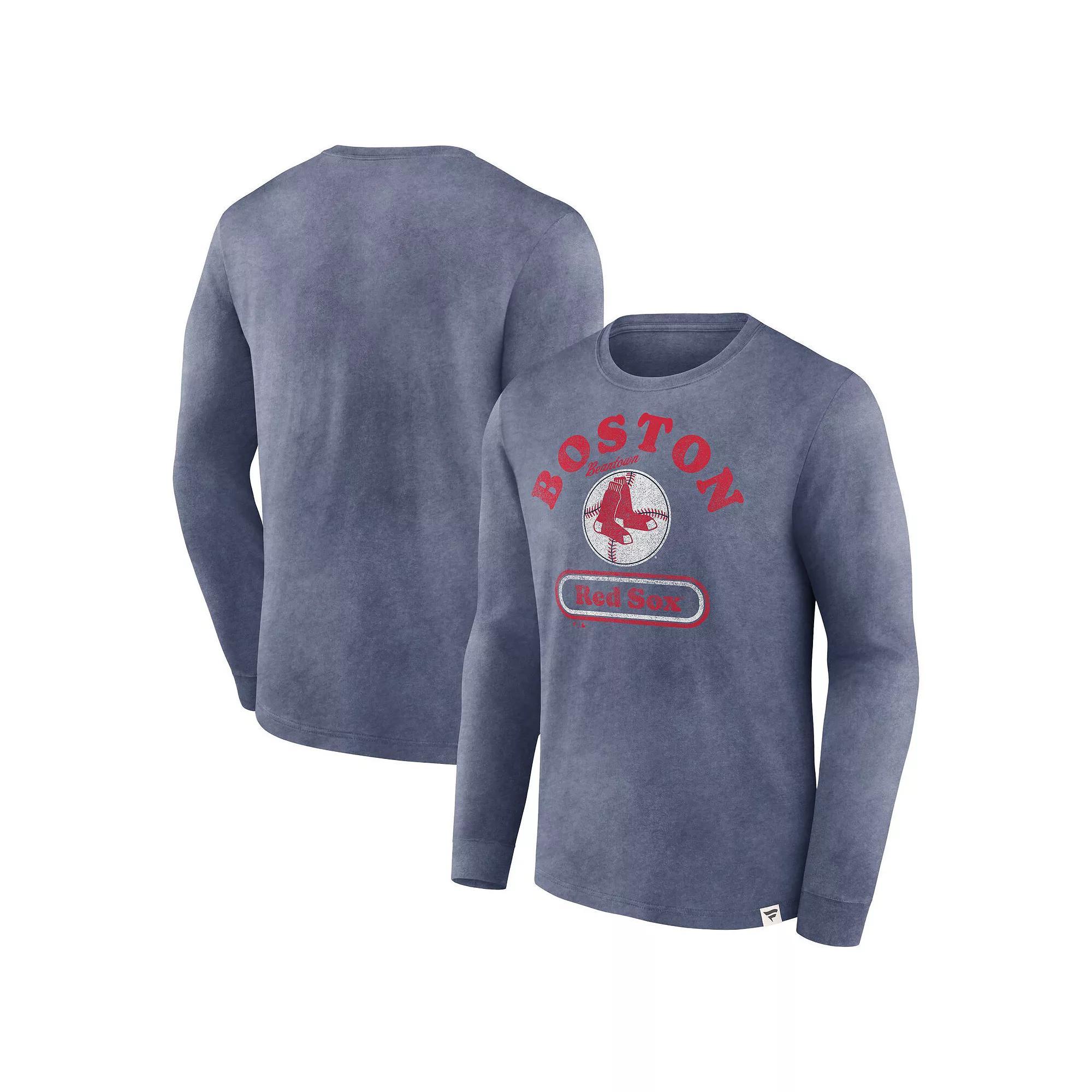 Men's Fanatics Navy Detroit Tigers Circus Catch Long Sleeve T-Shirt, Size: Medium, Blue Product Image