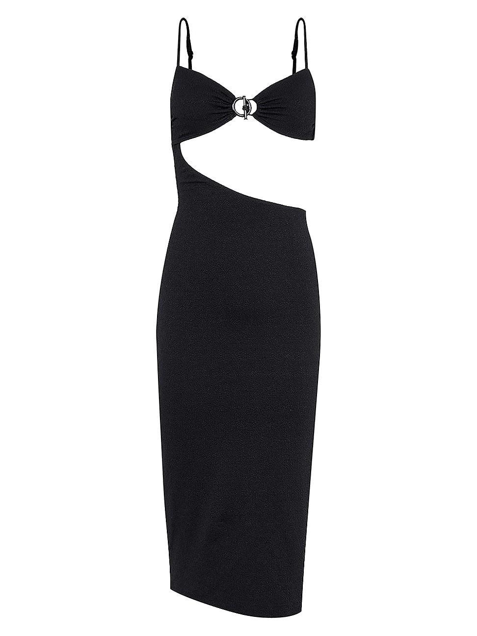 Womens Solid Kelly Bodycon Dress Product Image
