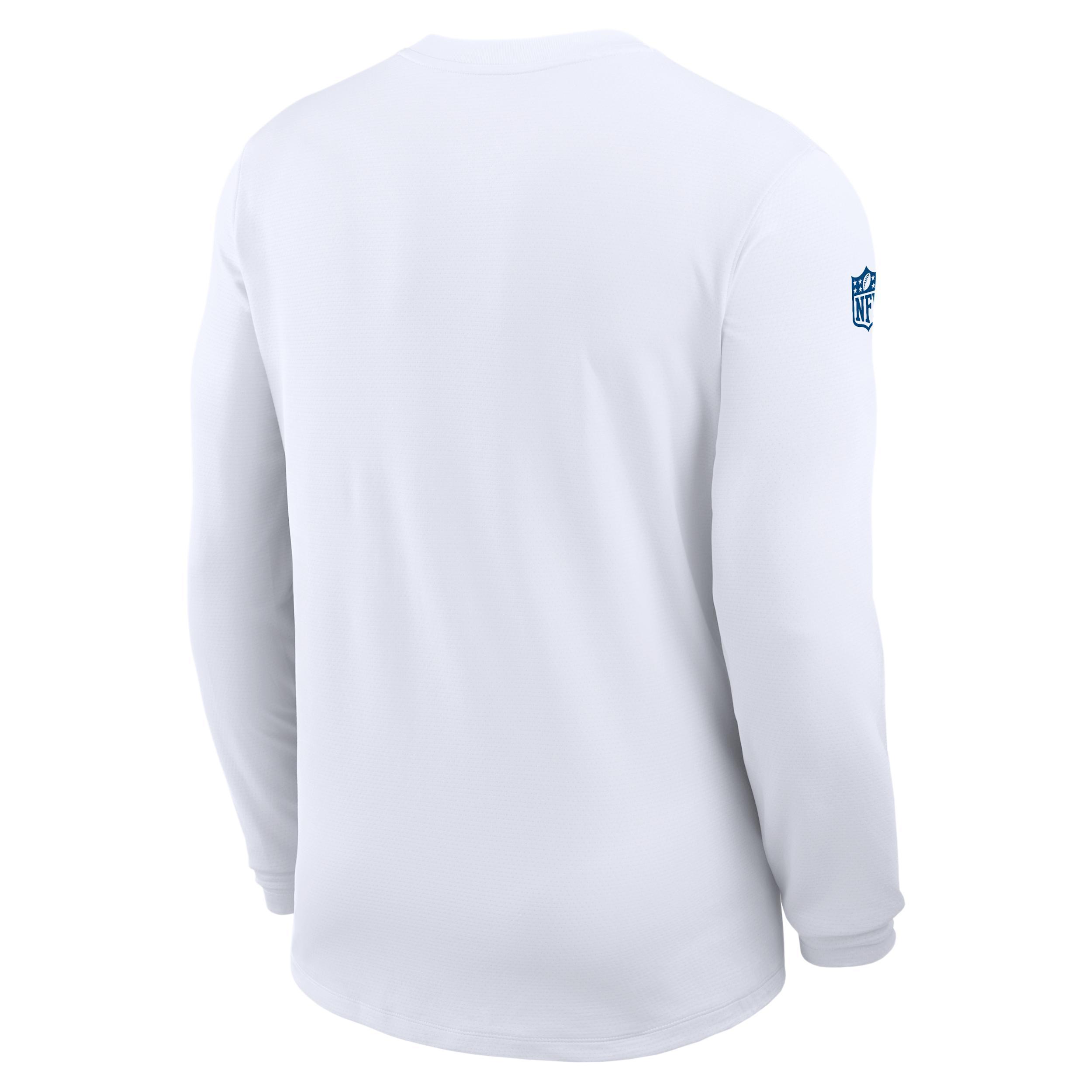 Indianapolis Colts Sideline Coach Nike Men's Dri-FIT NFL Long-Sleeve Top Product Image
