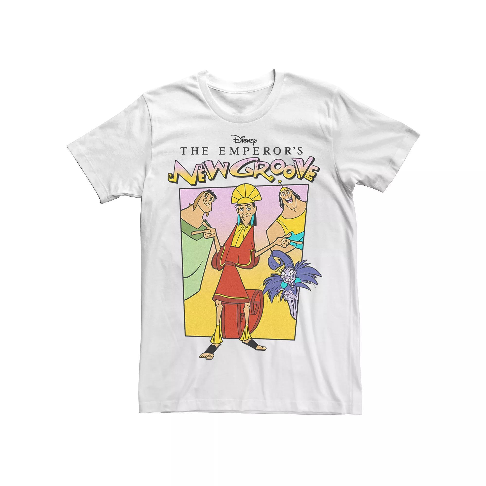 Big & Talll Emperors New Grove Groovecast Poster Tee, Men's, Size: XLT, White Product Image