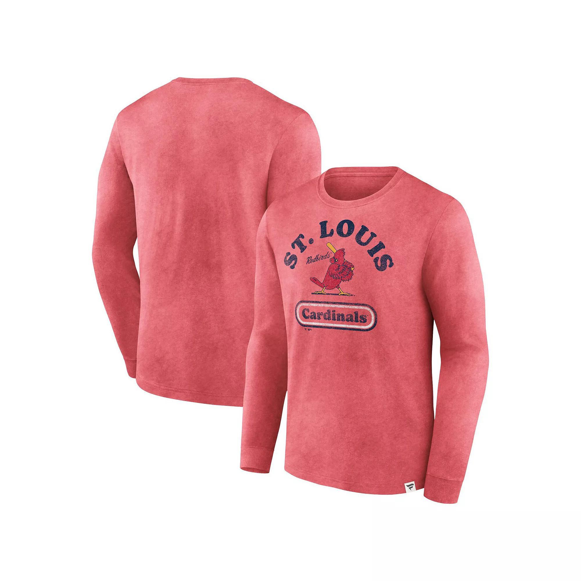 Men's Fanatics Red St. Louis Cardinals Circus Catch Long Sleeve T-Shirt, Size: 2XL Product Image