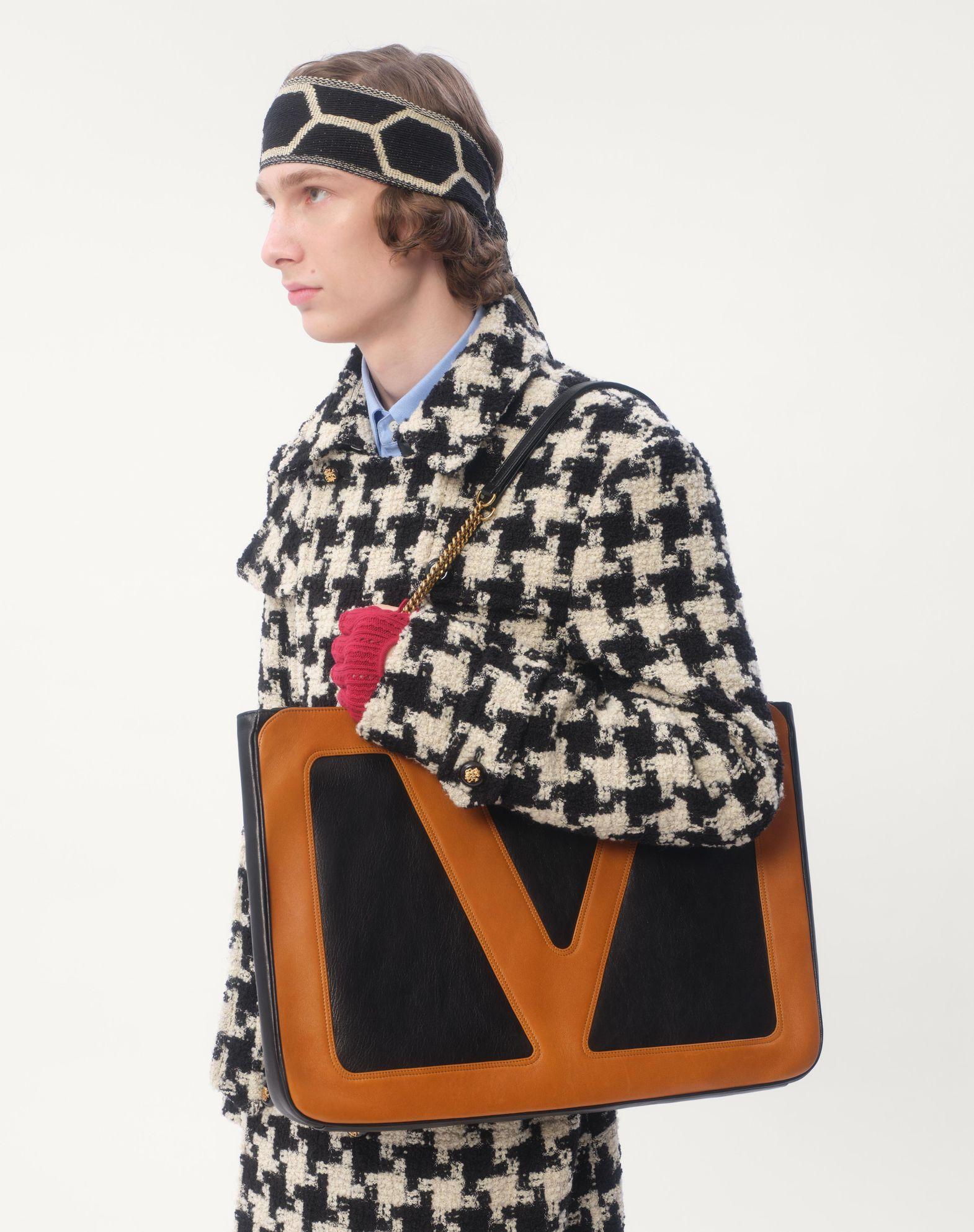 Valentino Garavani Viva Superstar Nappa Leather Shopper Product Image