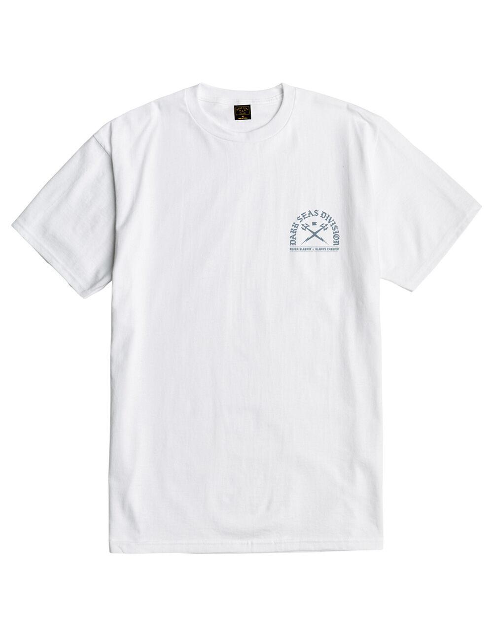 DARK SEAS Rowboat Mens Tee - WHITE Product Image
