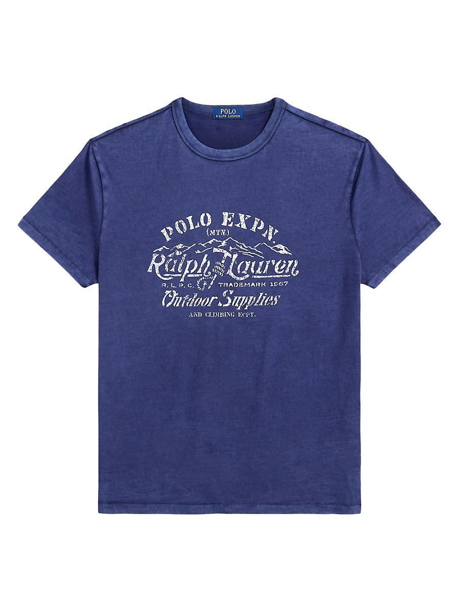 Mens Logo Cotton Jersey T-Shirt Product Image