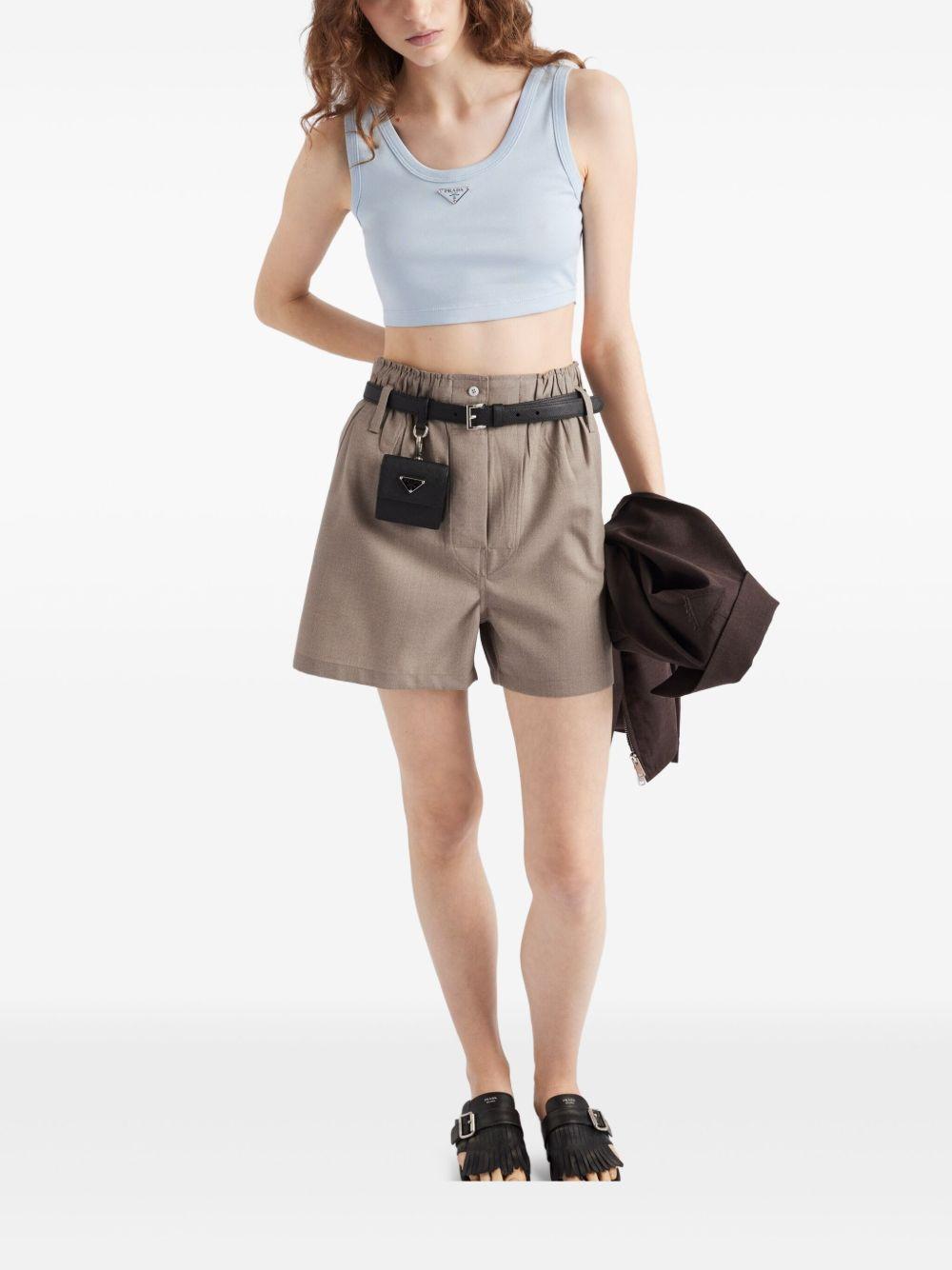 ribbed-knit tank top Product Image
