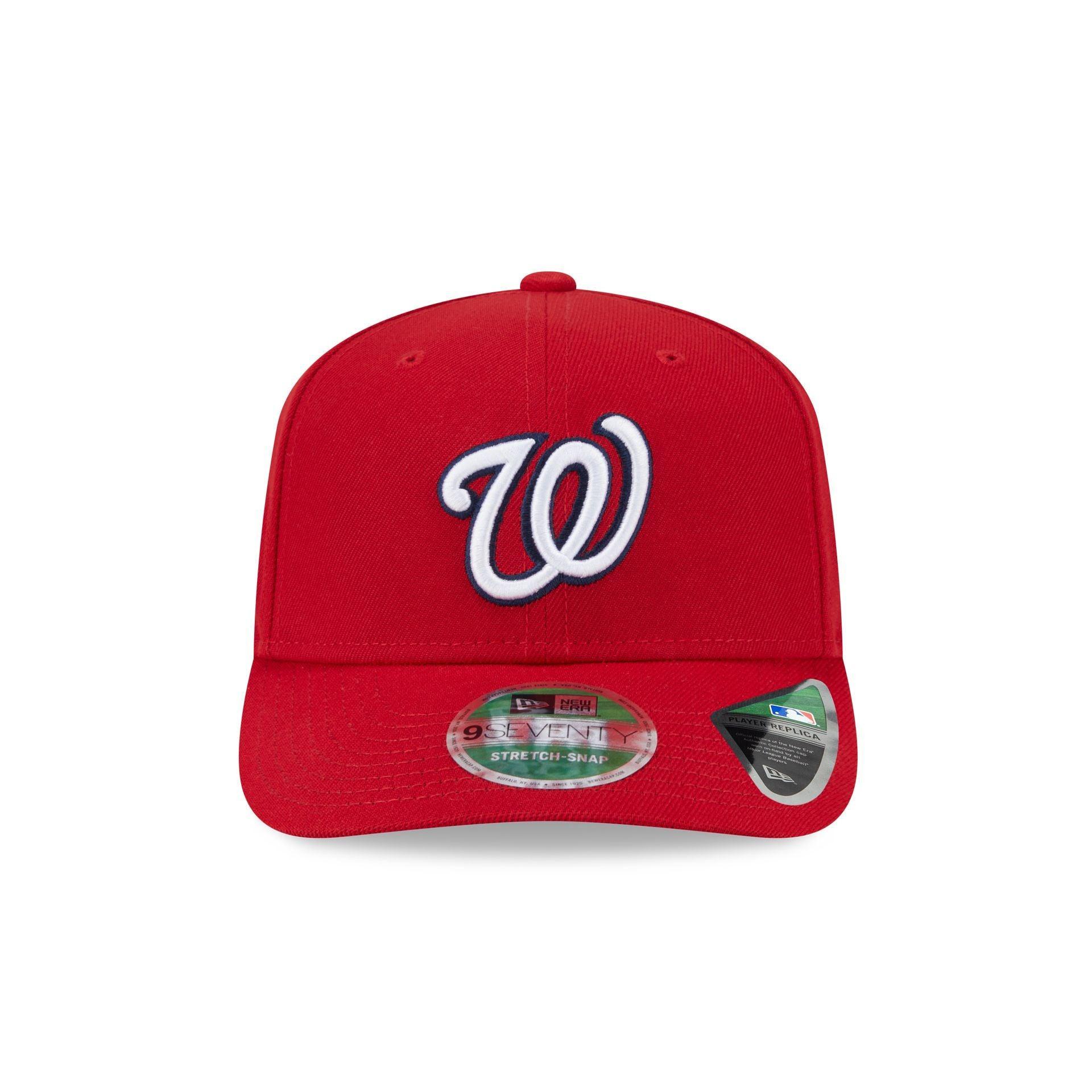 Washington Nationals Game Authentic Collection 9SEVENTY Stretch-Snap Hat Male Product Image