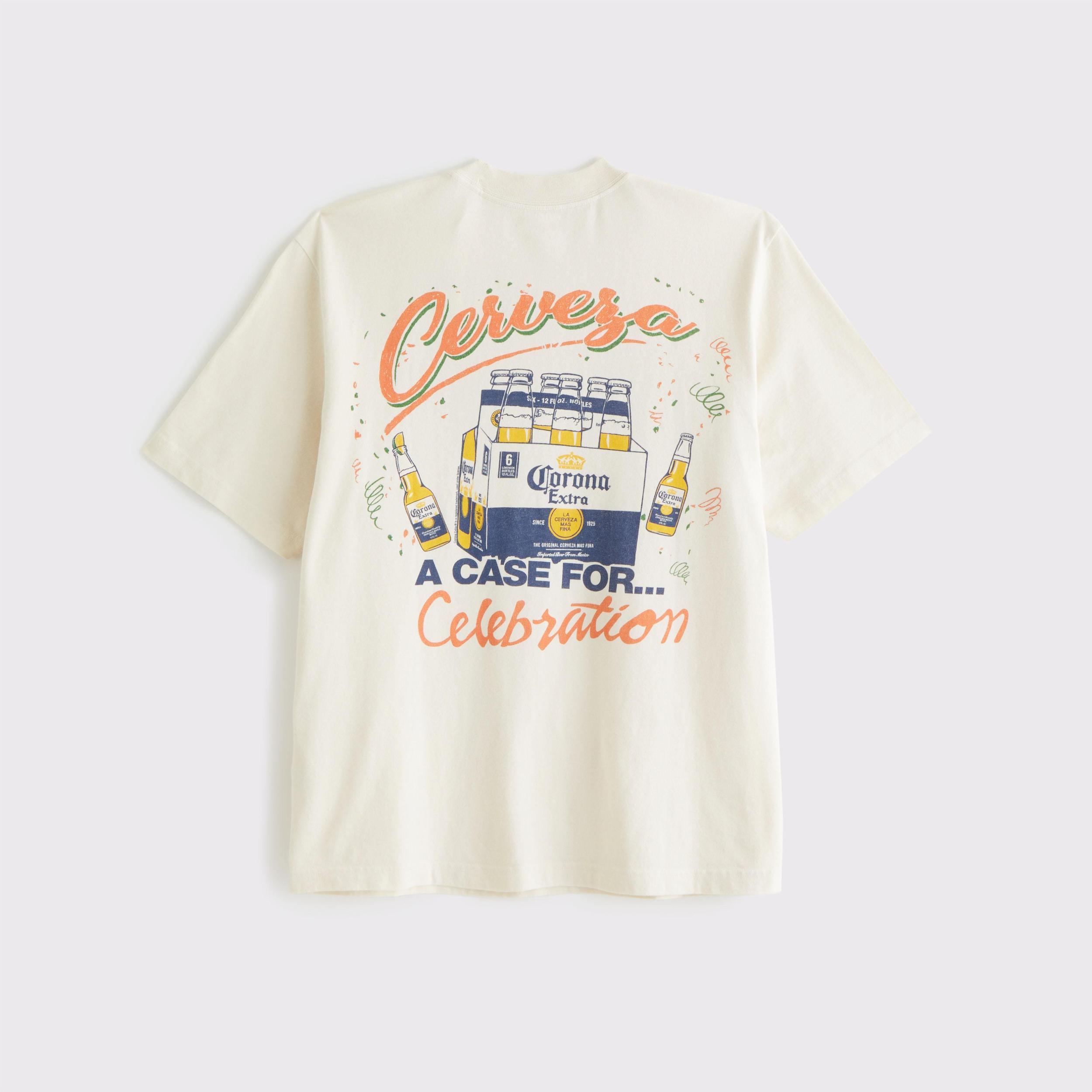 Corona Vintage-Inspired Graphic Tee Product Image