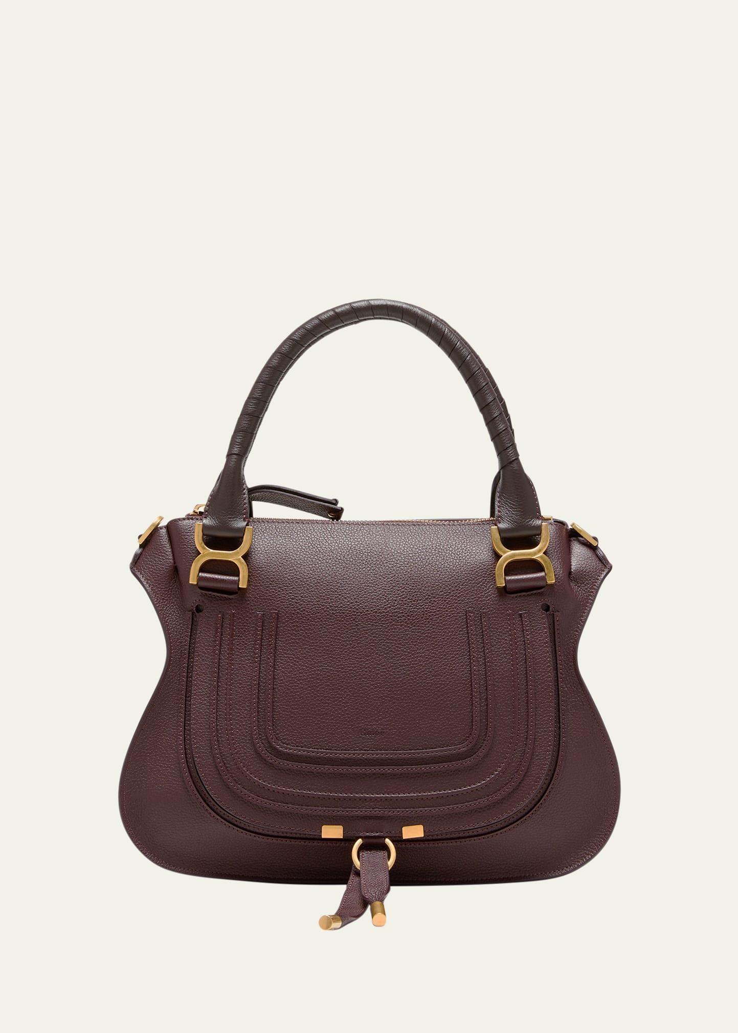 Chloe Marcie Medium Leather Satchel Product Image