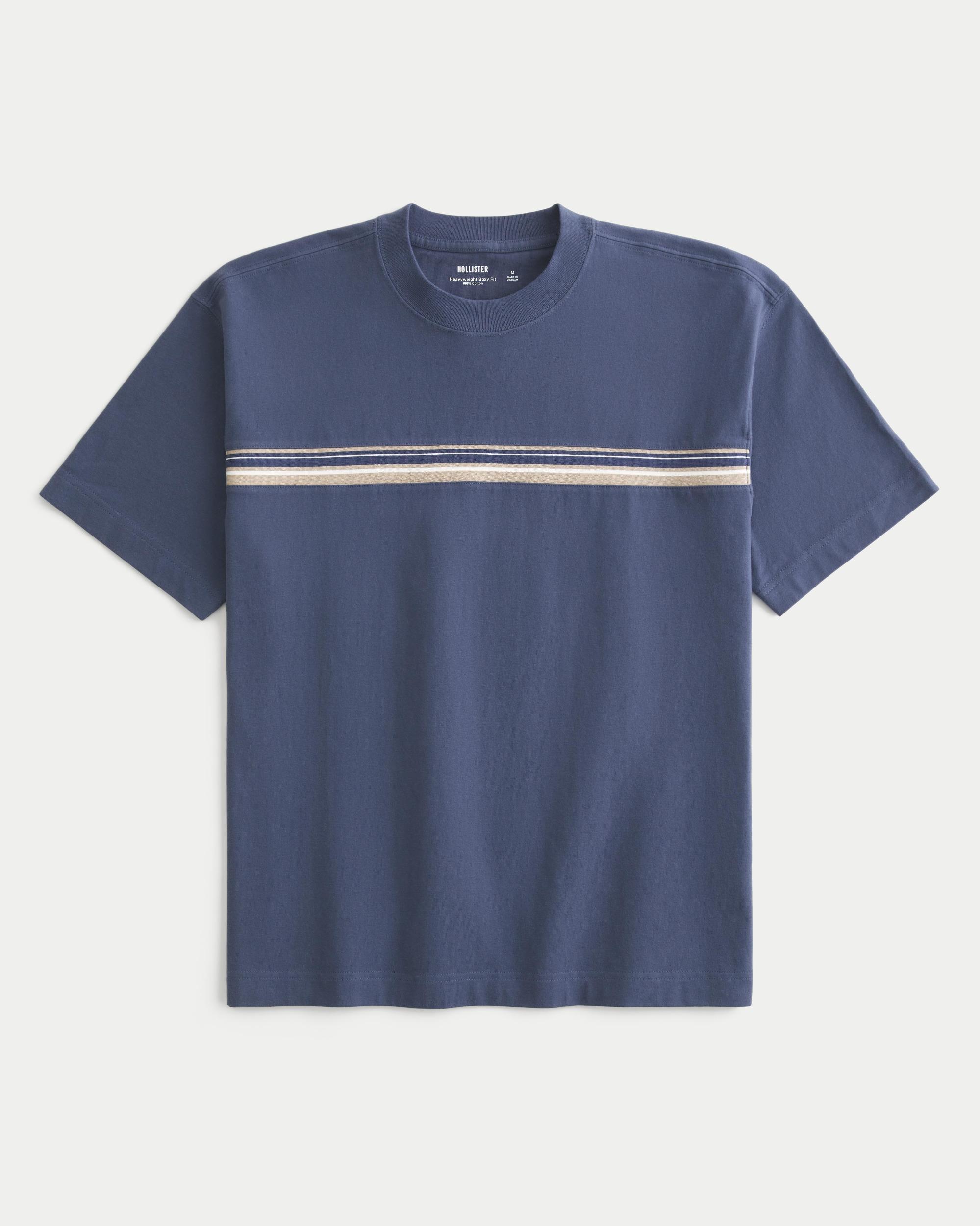 Boxy Heavyweight Washed Crew T-Shirt Product Image