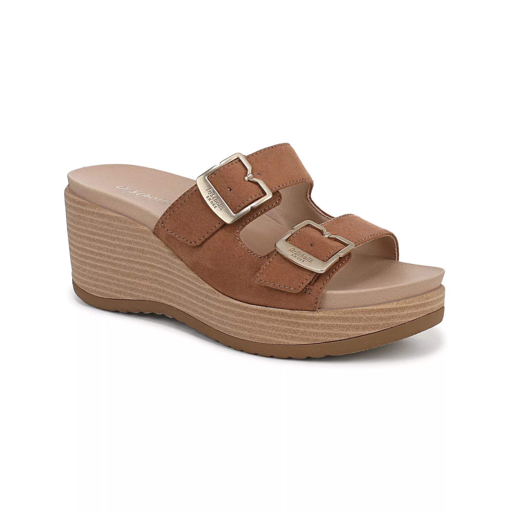 Dr. Scholl's Cali Breeze Women's Sandals, Size: 8, Honey Brown Product Image