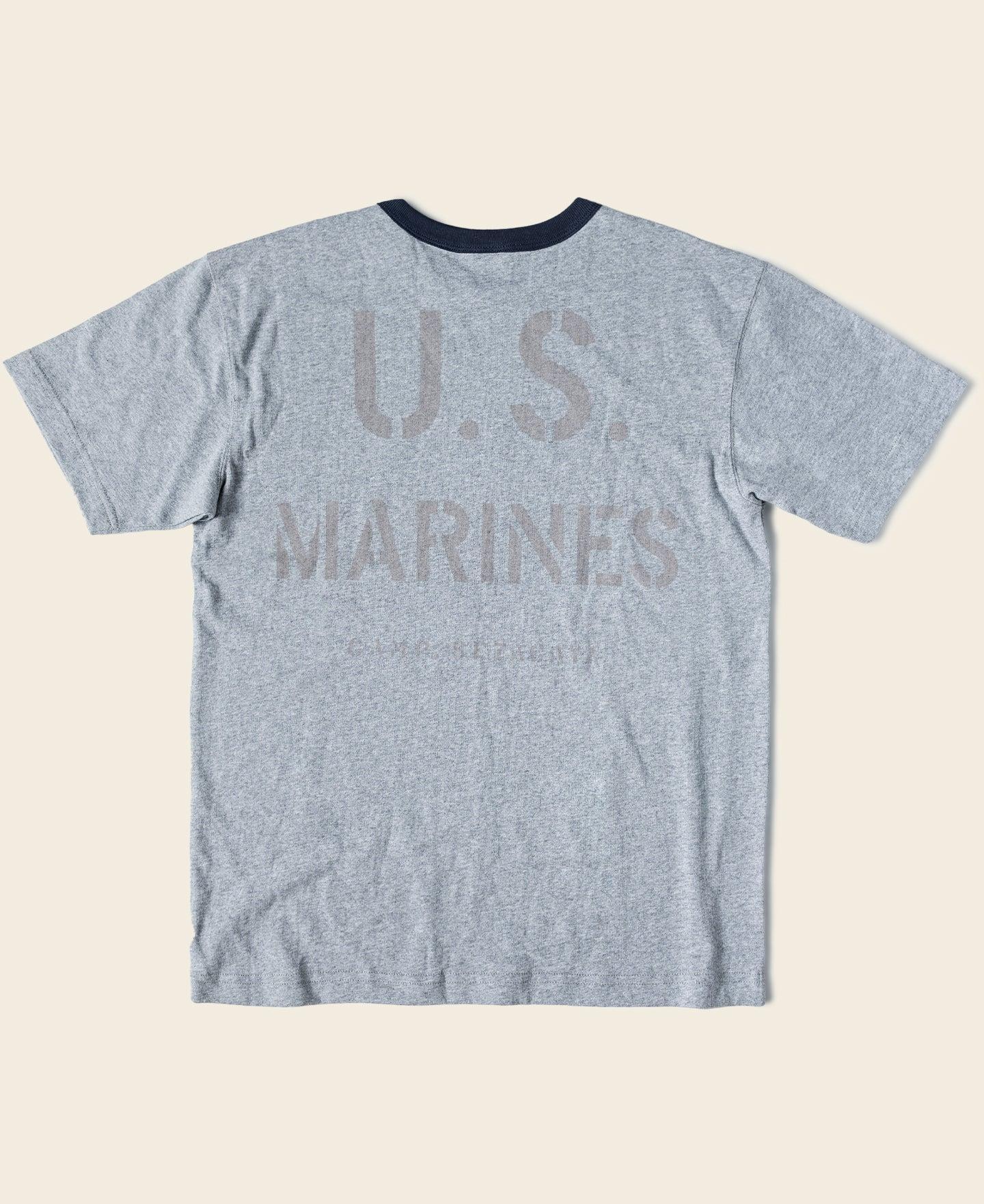 1970s US Marine T-Shirt - Gray Product Image