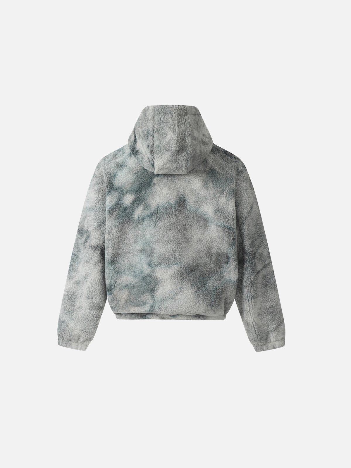 Aelfric Eden Tie Dye Sherpa Hoodie Product Image