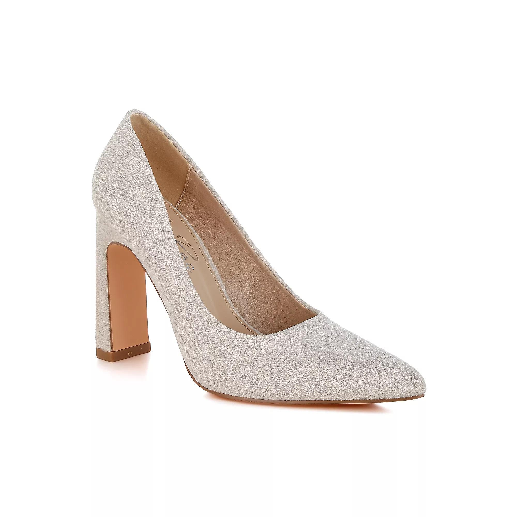 London Rag Uboa Women's High Heel Pumps, Size: 5, Beige Product Image