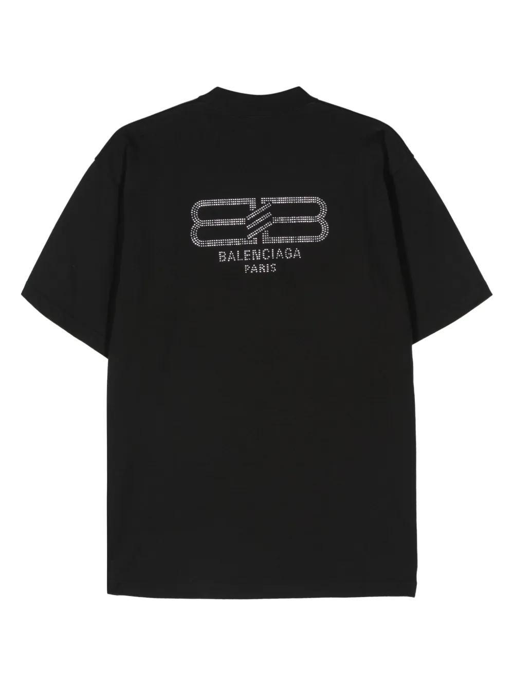 BB Paris rhinestone-embellished T-shirt Product Image