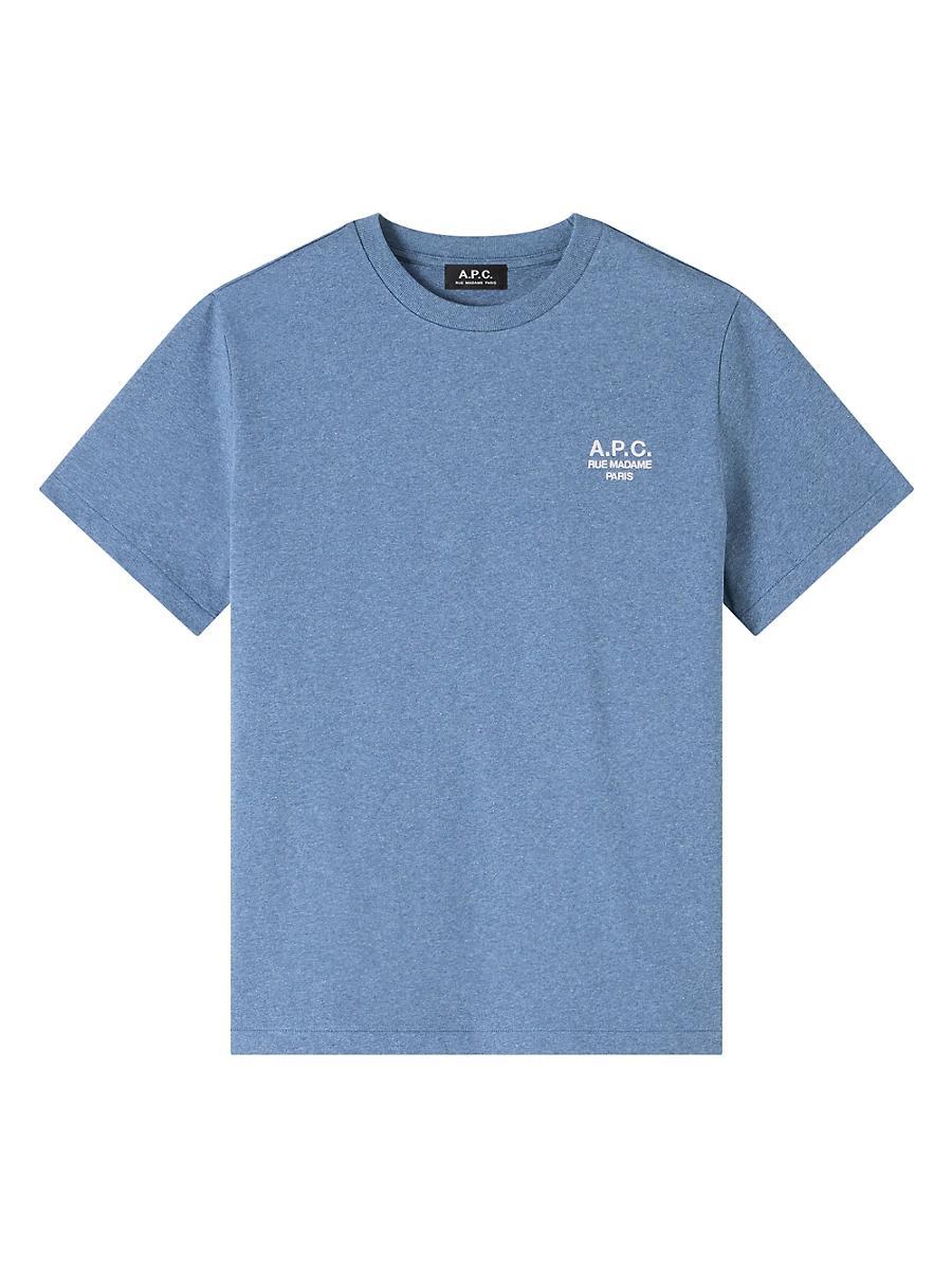 Mens Rue Madame Logo Cotton T-Shirt Product Image