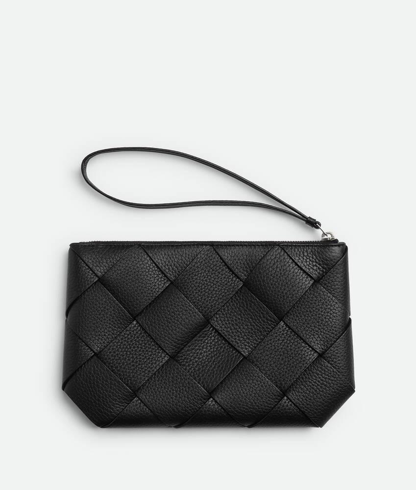 BOTTEGA VENETA Diago Medium Clutch In Black Product Image