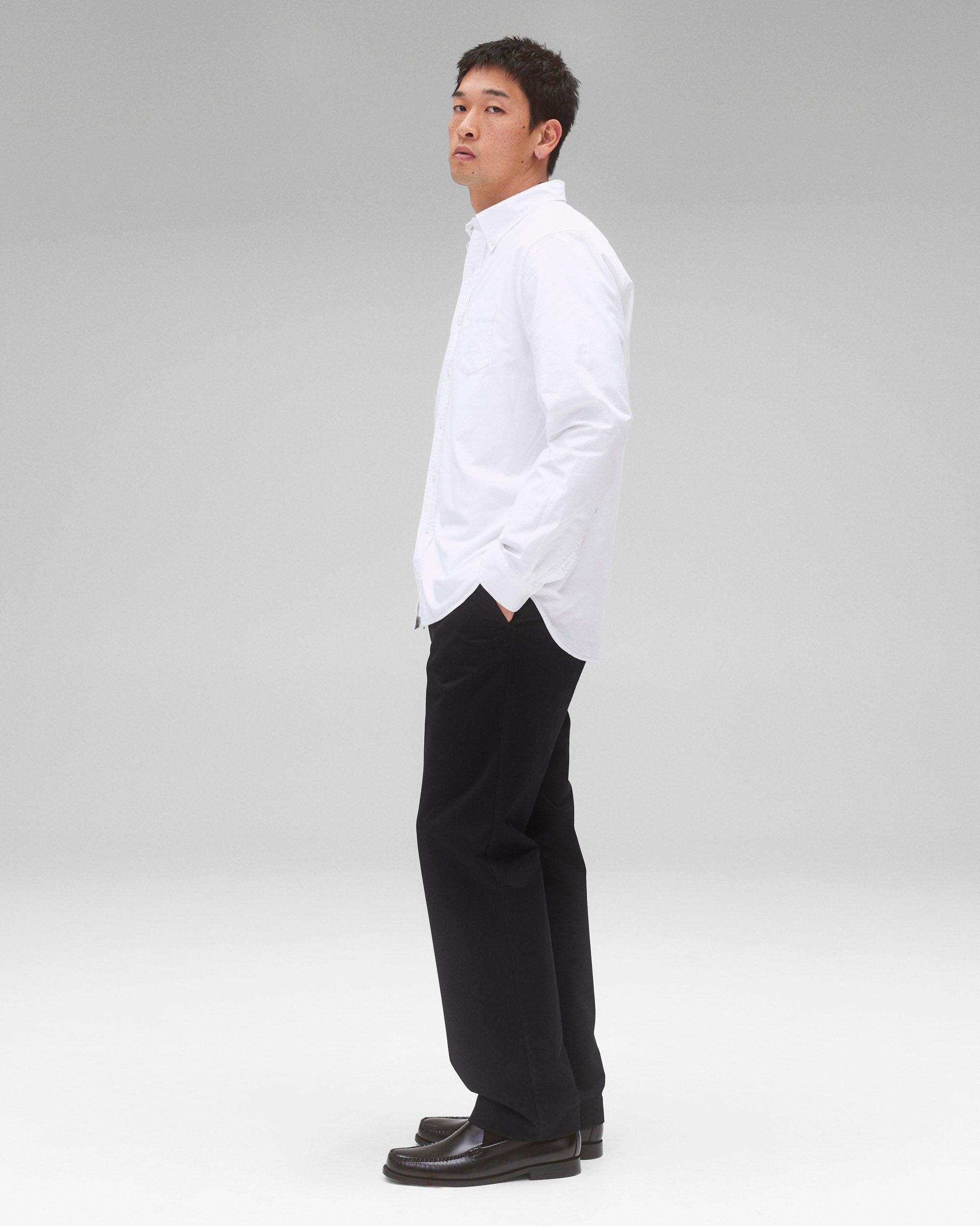 Cotton Oxford Windsor Standard Shirt Male Product Image