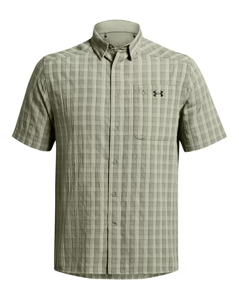Men's UA Drift Tide 2.0 Plaid Short Sleeve Product Image