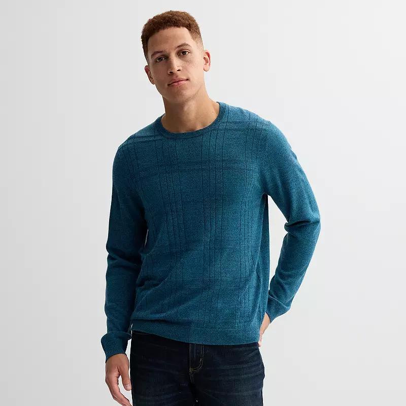 Men's Apt. 9® Merino Blend Crewneck Sweater, Size: Small, Ivory Product Image