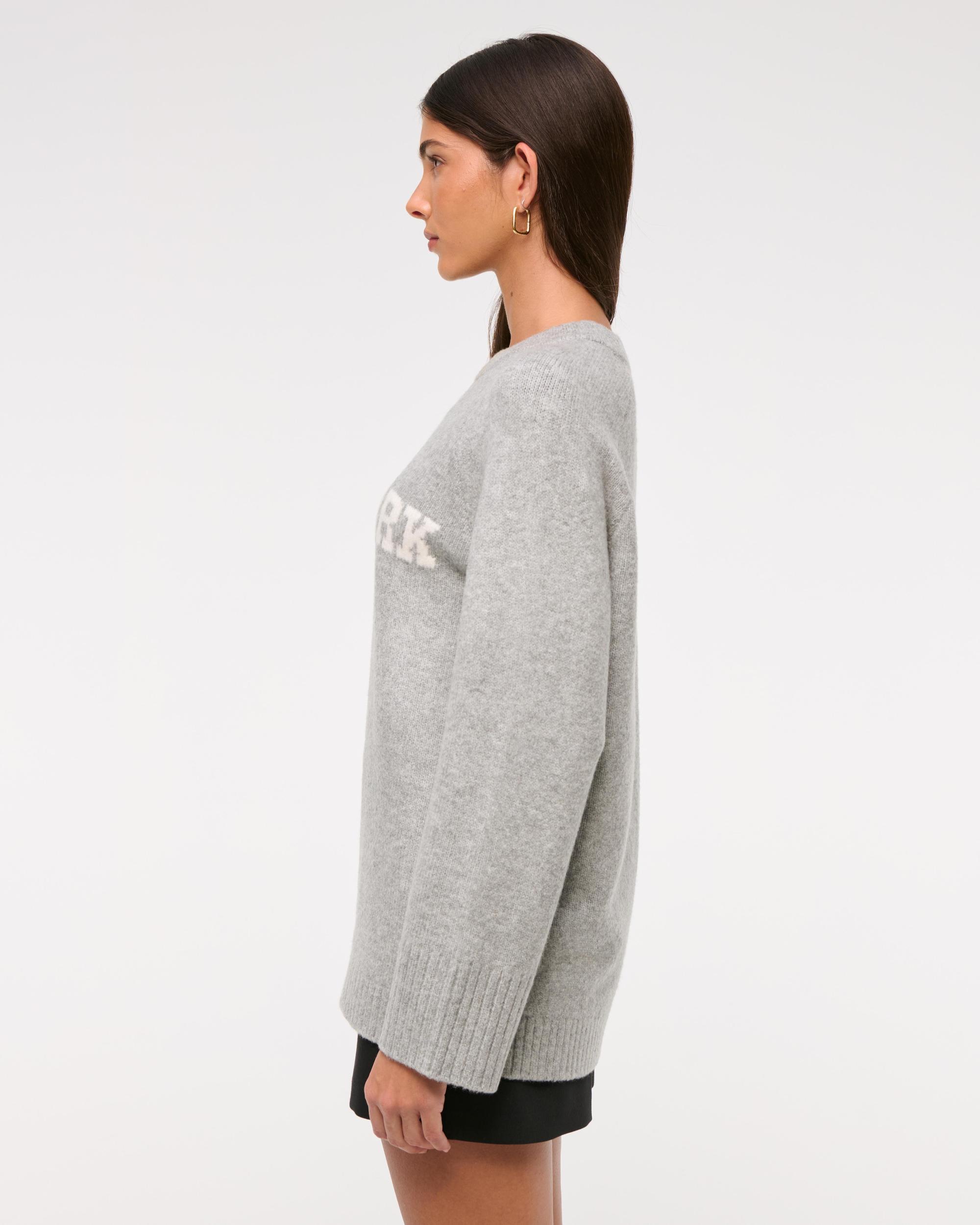Relaxed Lounge Crew Sweater Product Image