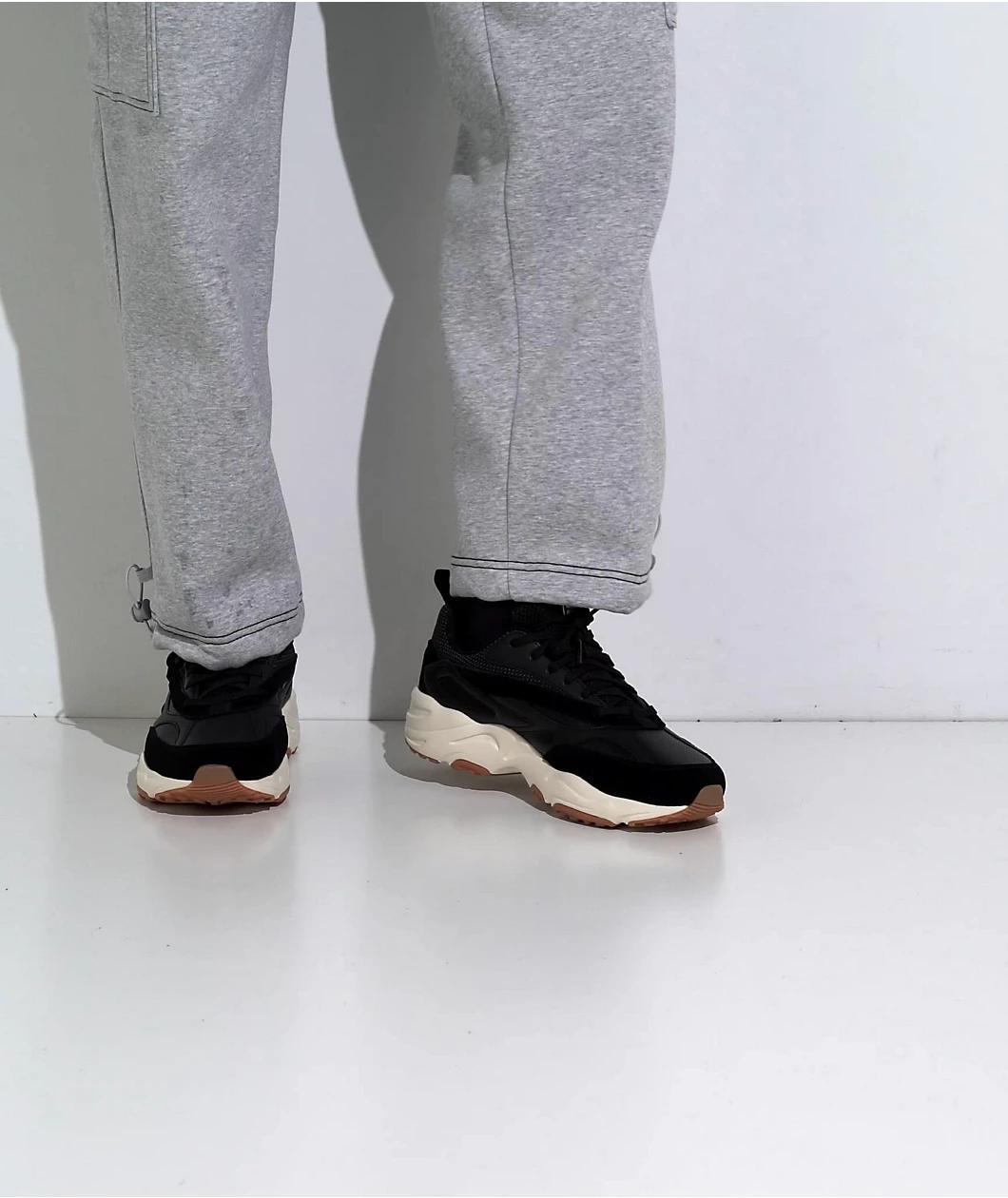 Fila Fastic Black & Gardenia White Shoes Product Image
