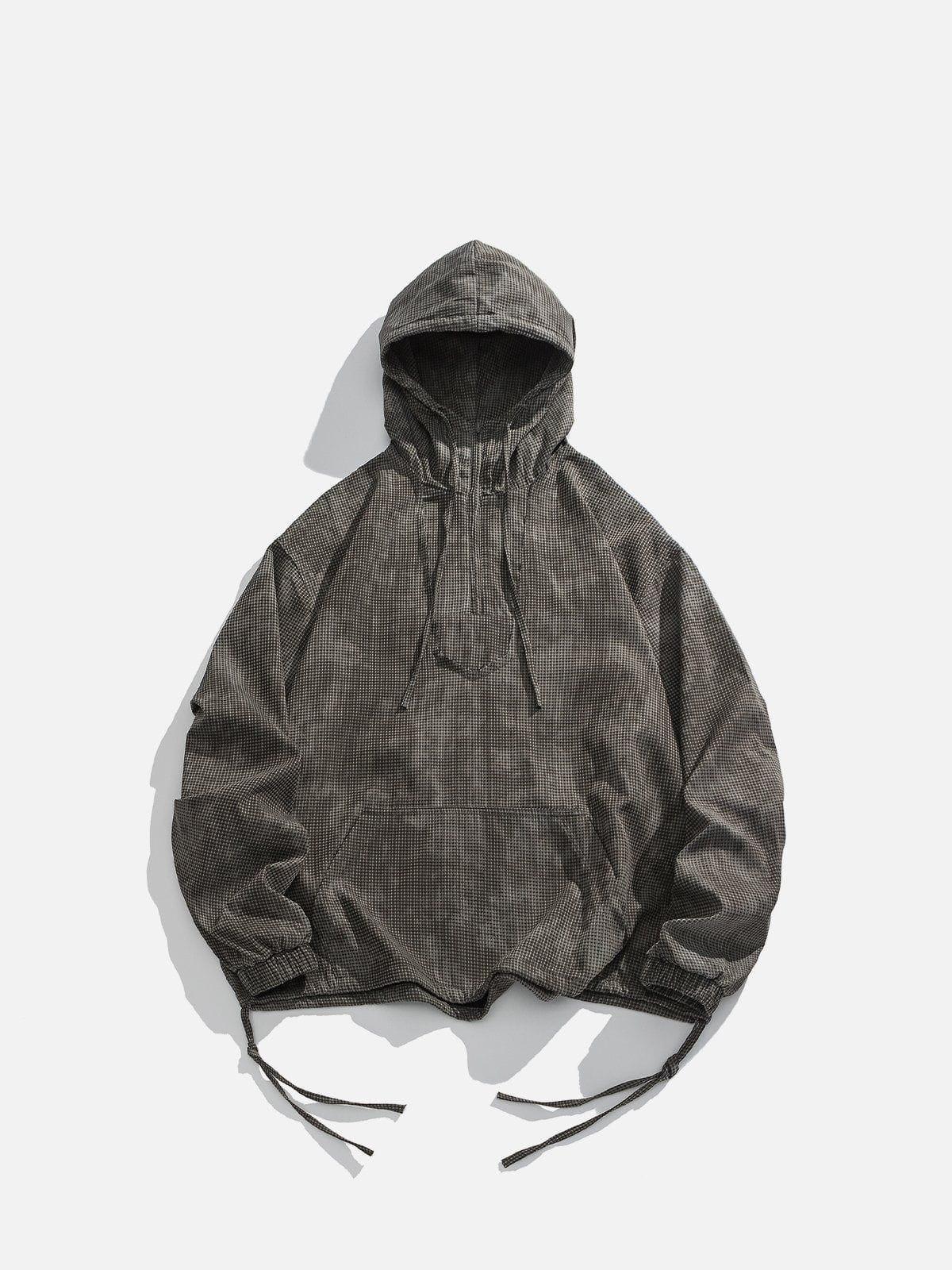 Aelfric Eden Plaid Washed Hoodie Product Image