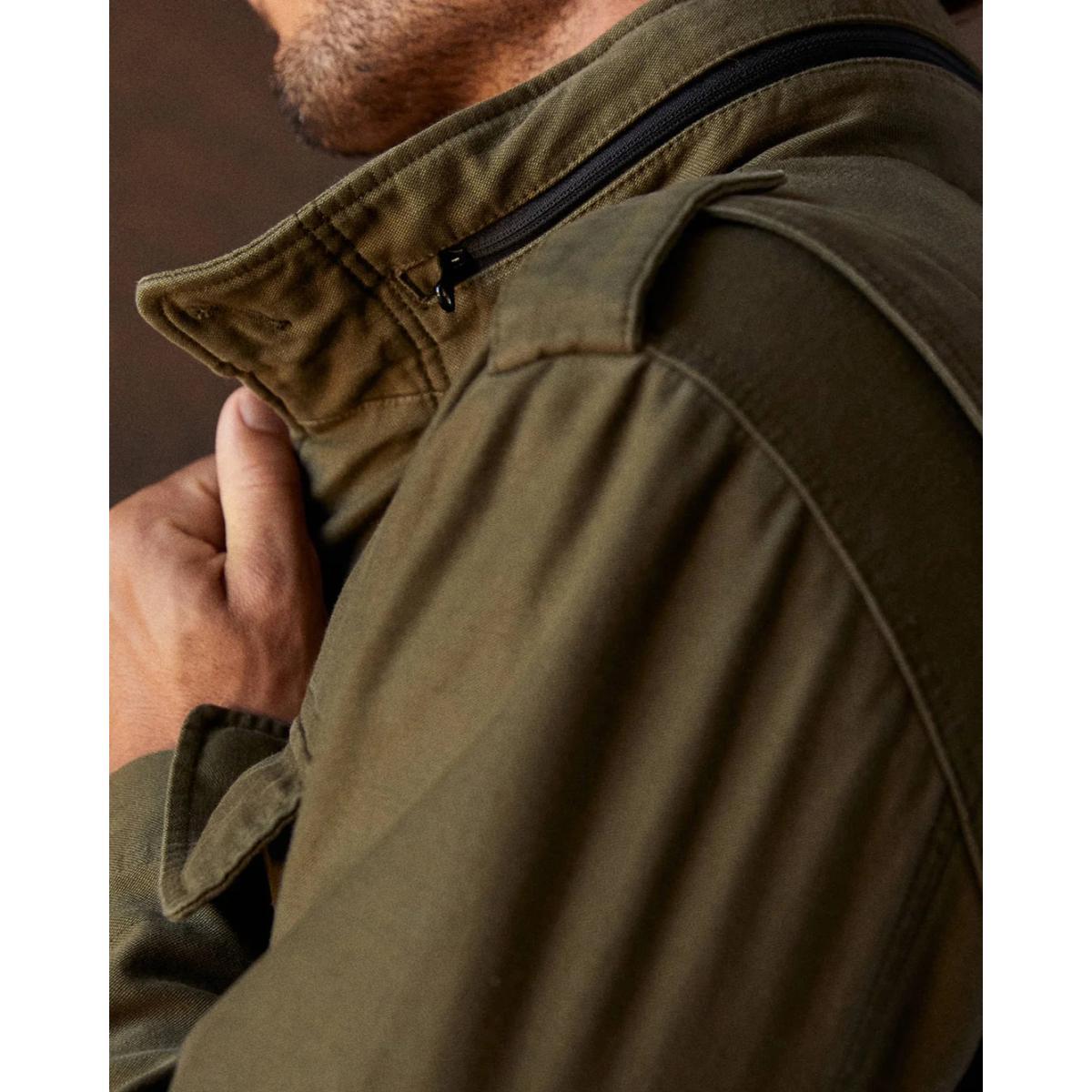 The Journey Jacket Deep Olive Product Image