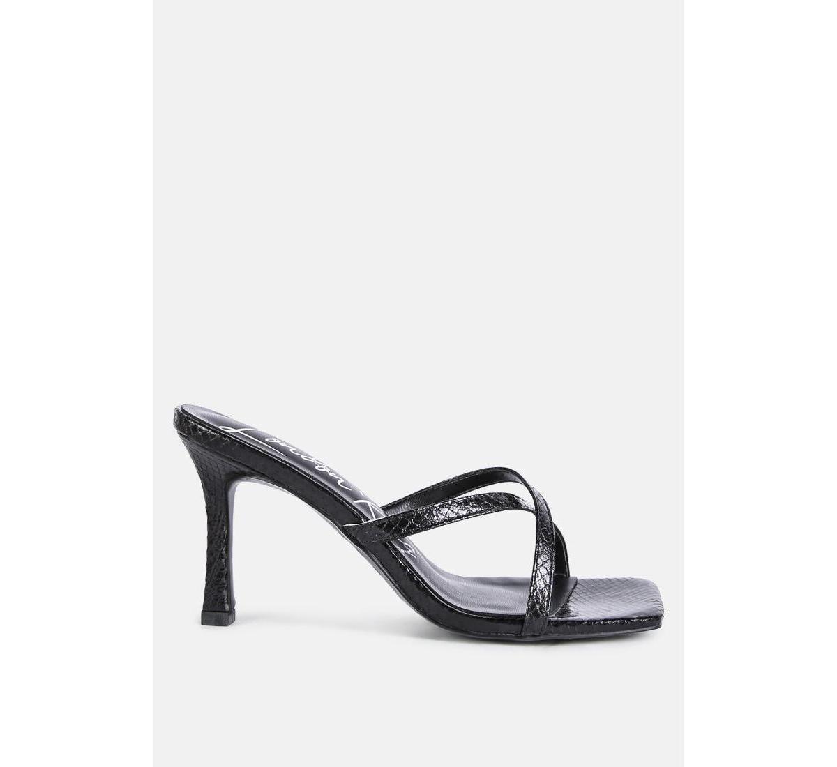 Womens Muriel Cross Strap Slip On Sandals Product Image