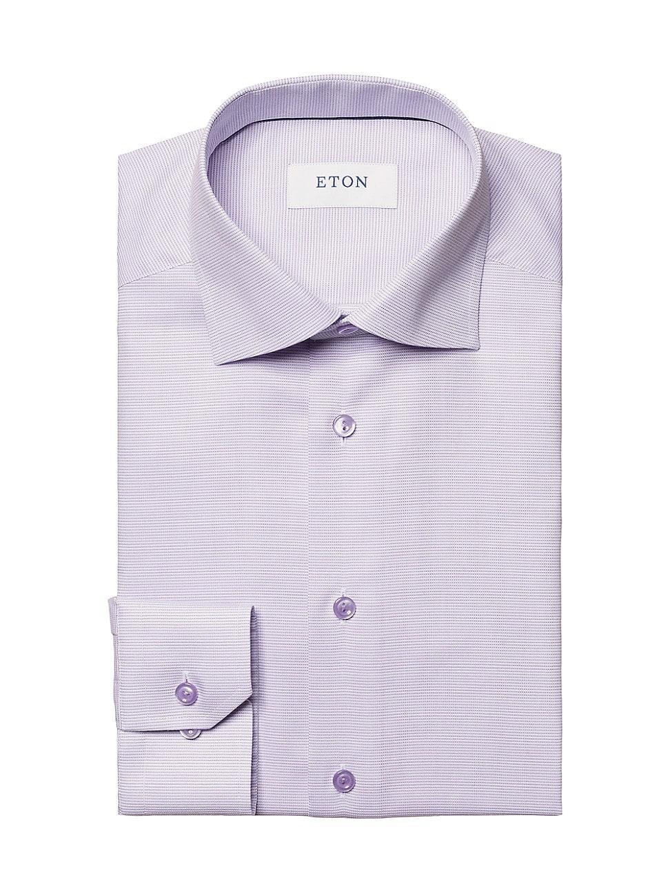 Mens Contemporary-Fit Textured Solid Shirt Product Image