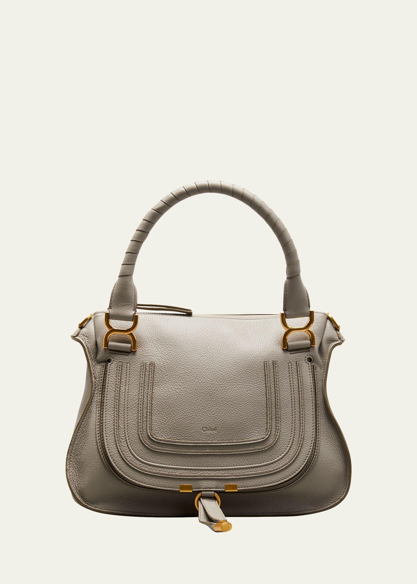 Chloe Marcie Medium Leather Satchel Product Image