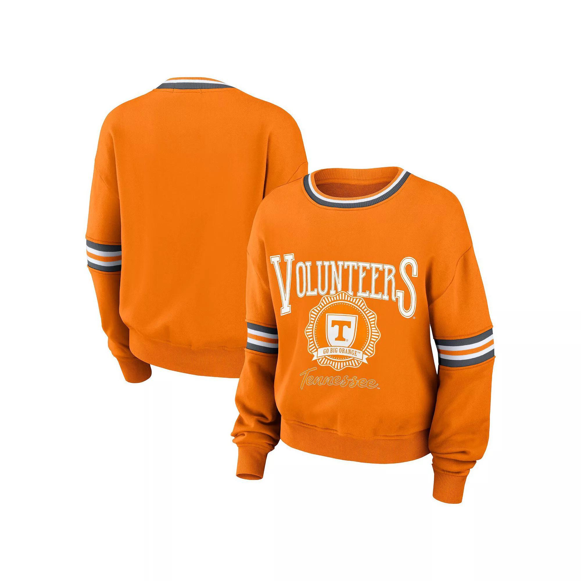 Womens WEAR by Erin Andrews Tennessee Volunteers Vintage Pullover Sweatshirt Product Image