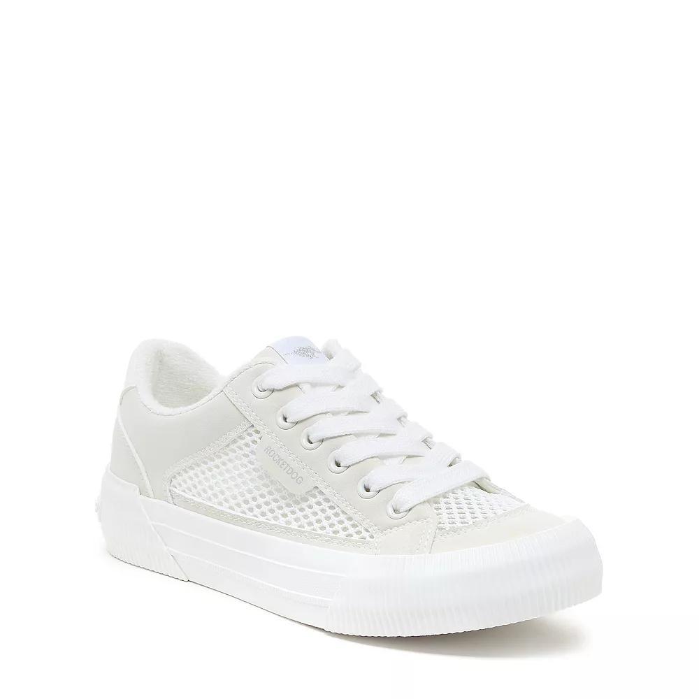 Rocket Dog Cheery Women's Sneakers, Size: 9, White Mesh Product Image