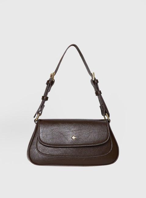 Nikki Shoulder Bag Chocolate Product Image