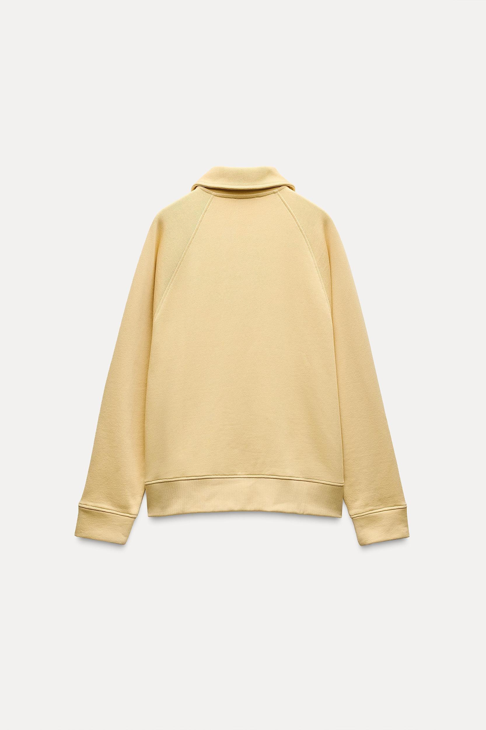 PLUSH POLO SWEATSHIRT Product Image