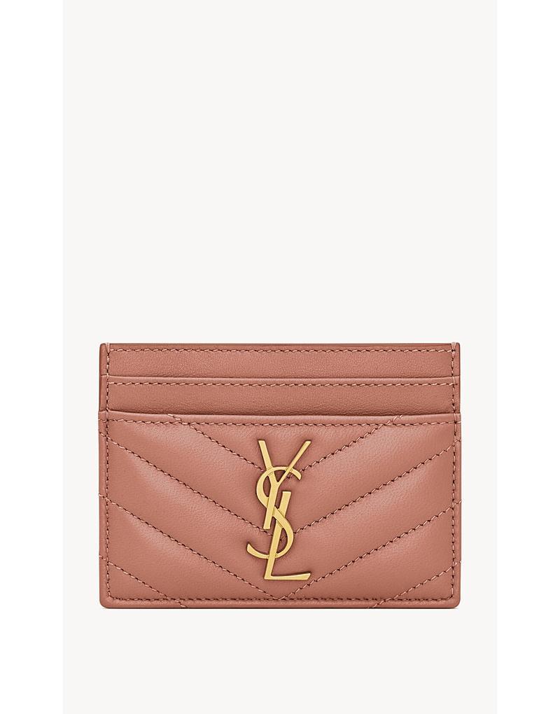 Saint Laurent Cassandre Matelasse Card Case Product Image