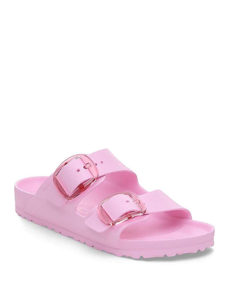 Womens Birkenstock Arizona Big Buckle EVA Slide Sandal - Fondant Pink Product Image