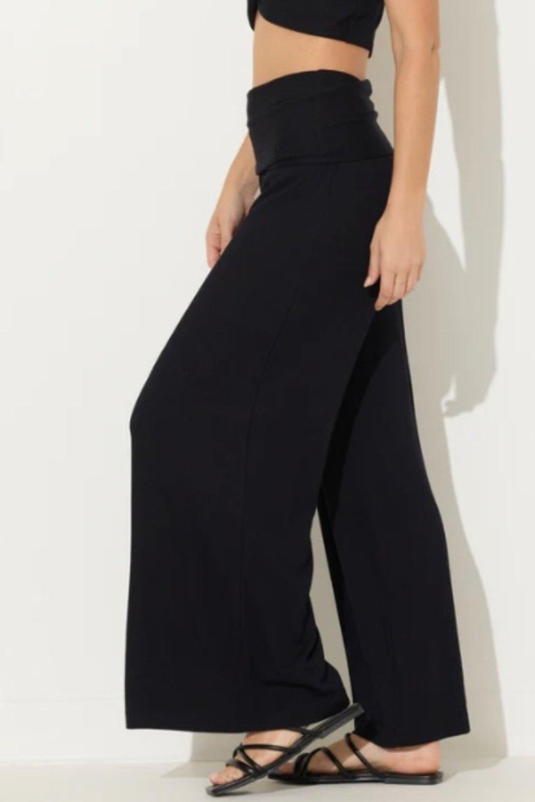 Ribbed Flare Pants Product Image
