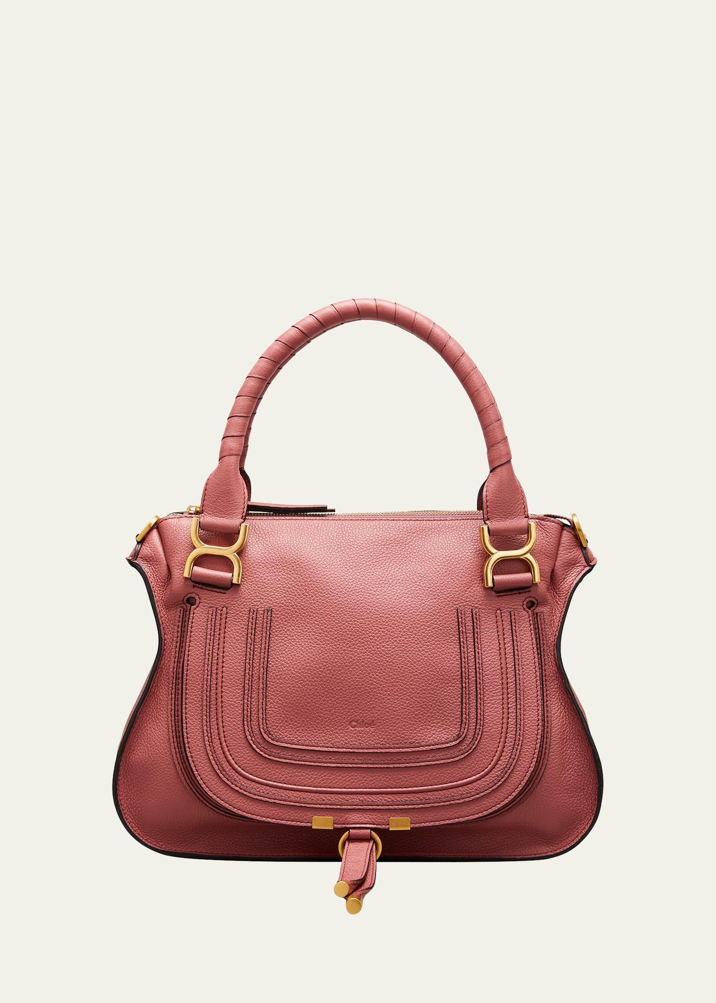 Chloe Marcie Medium Leather Satchel Product Image