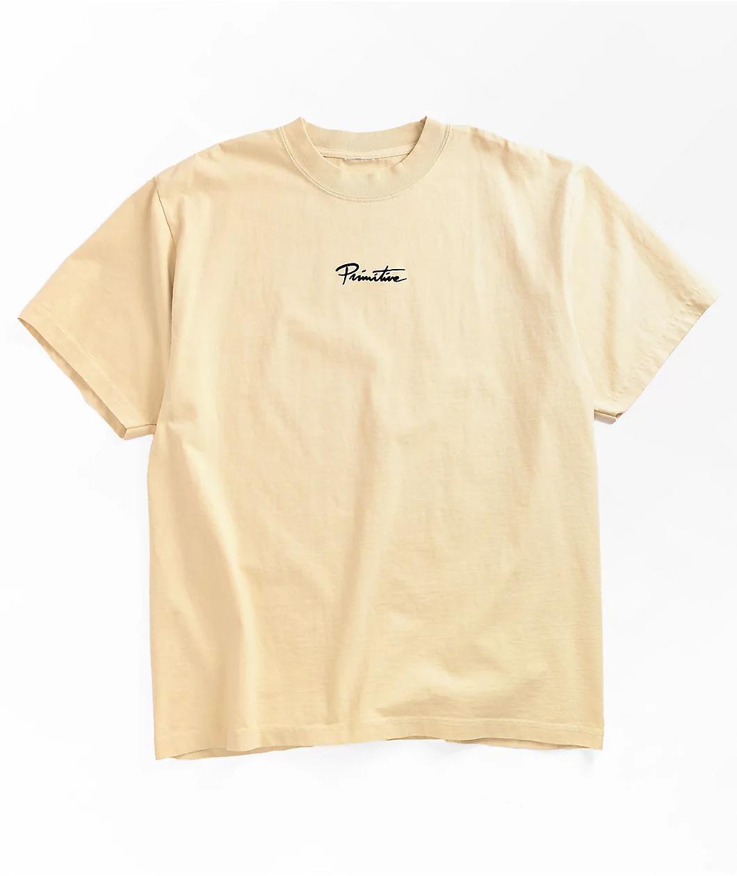 Primitive Mini Nuevo Cream T-Shirt Product Image