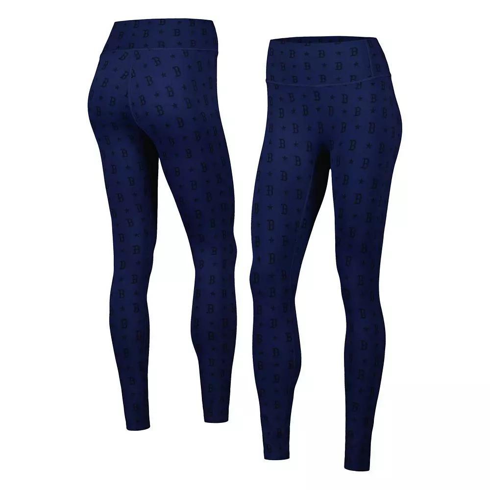 Women's Terez Navy Boston Red Sox Tonal Leggings, Size: XL, Blue Product Image