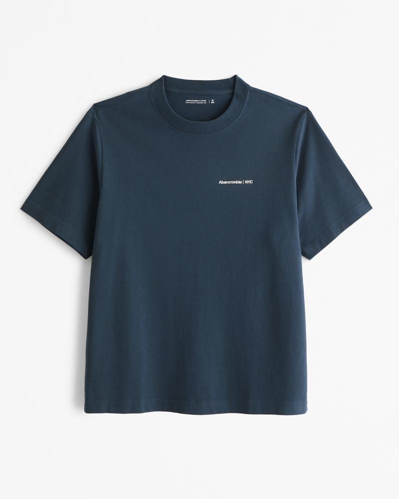 Premium Polished Micro-Logo Tee Product Image
