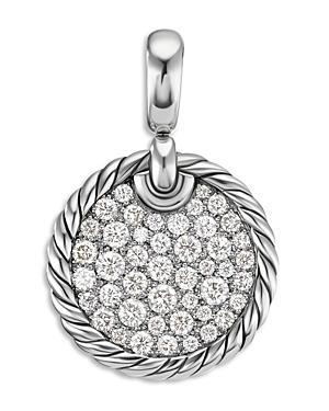 David Yurman Sterling Silver Dy Elements Pave Diamond Pendant Product Image
