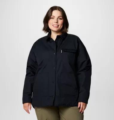 Columbia Women's Longhorn Ridge Reversible Shirt Jacket - Plus Size- Product Image
