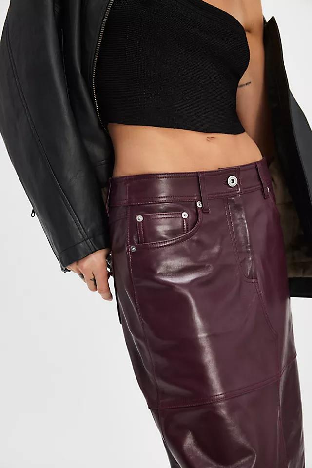 Stand Studio Francie Leather Skirt Product Image