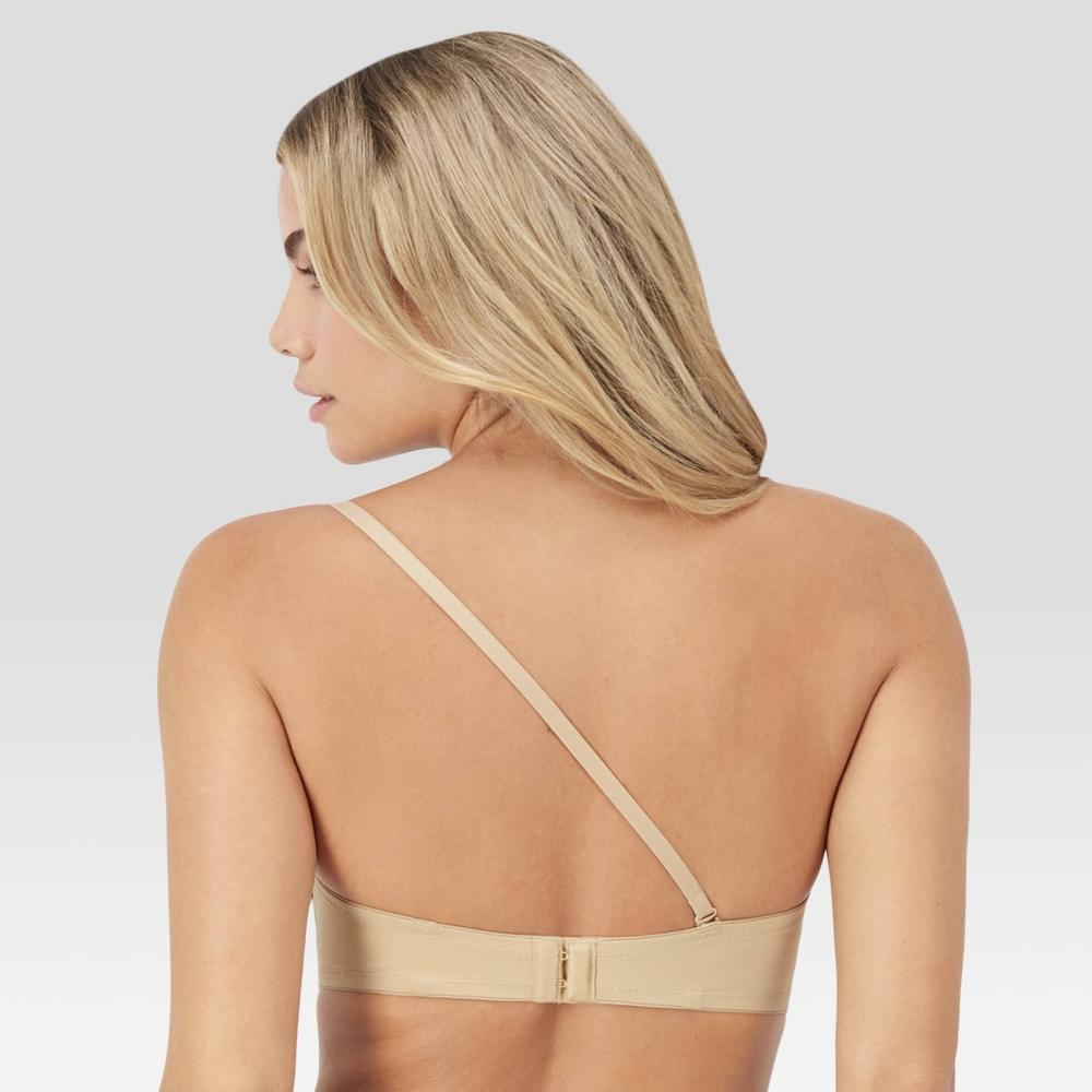 Maidenform Self Expressions Womens Stay Put Detachable Bra SE6990 - Black 34D: Convertible Strapless Backless Push Up Bra Product Image