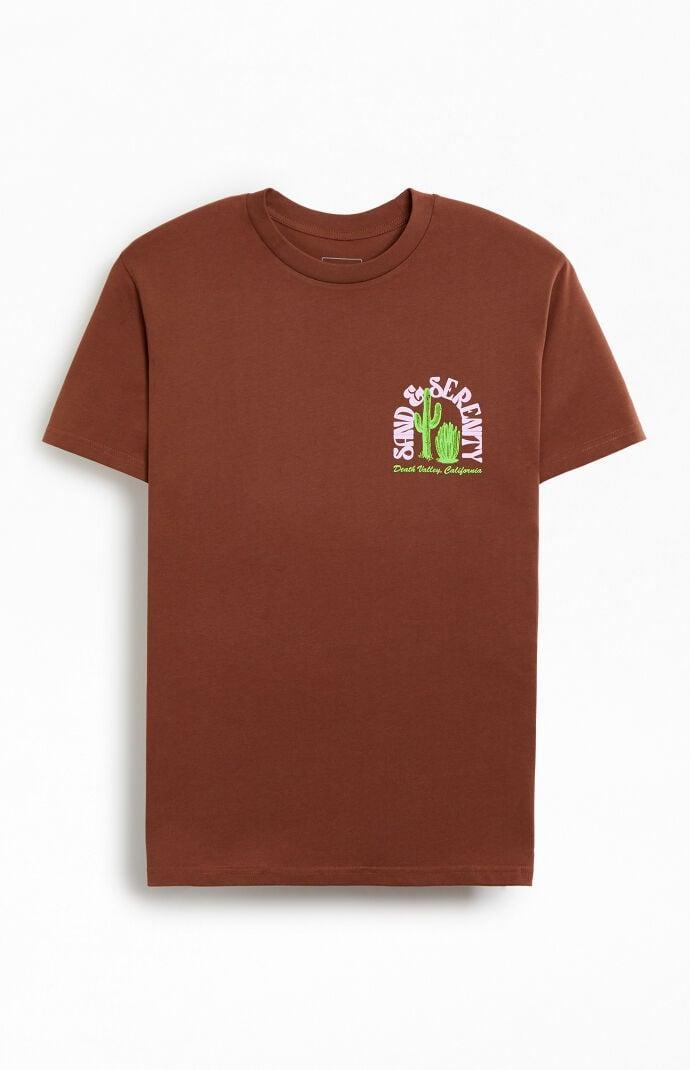 Because Weekend Mens Sand & Serenity T-Shirt Product Image