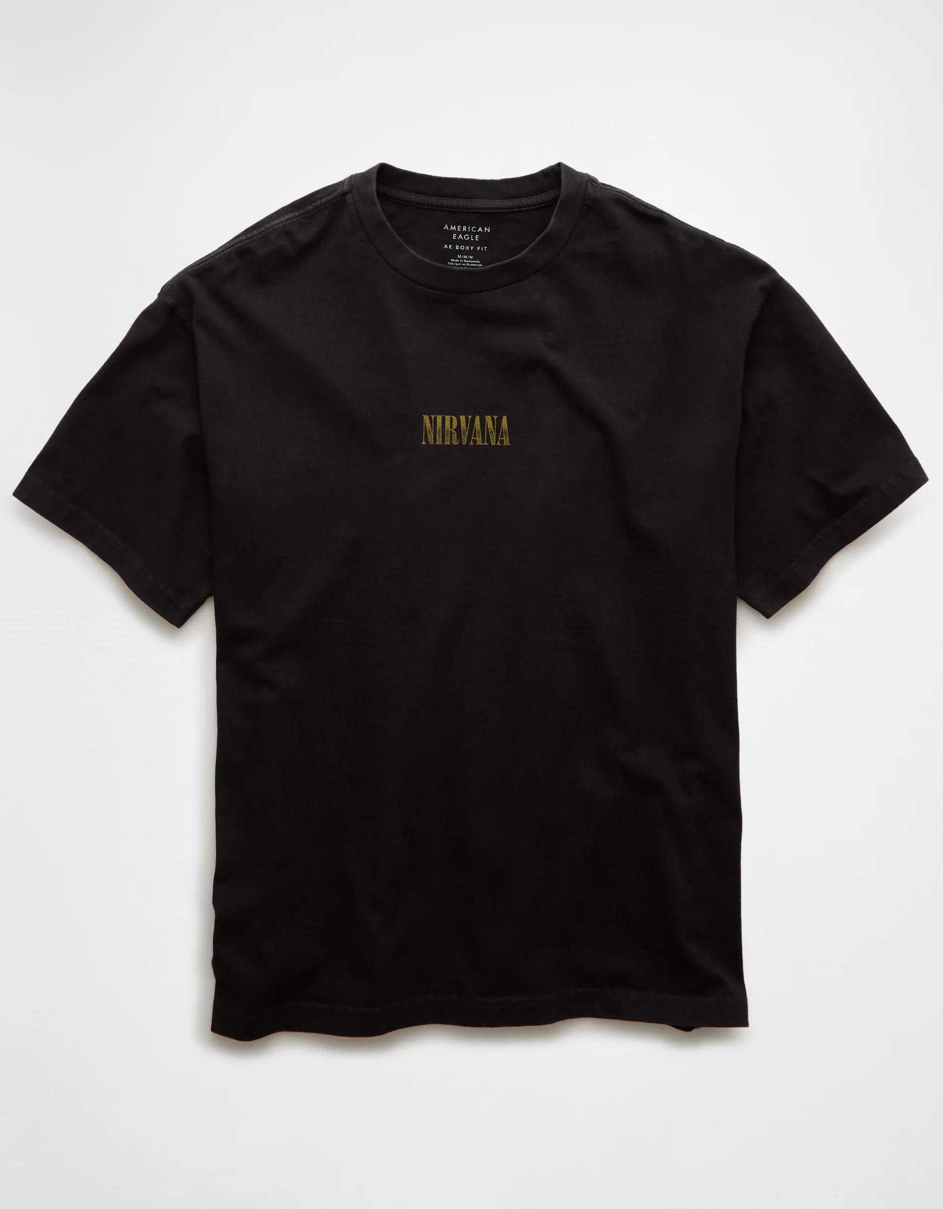 AE Boxy Nirvana Graphic T-Shirt Product Image