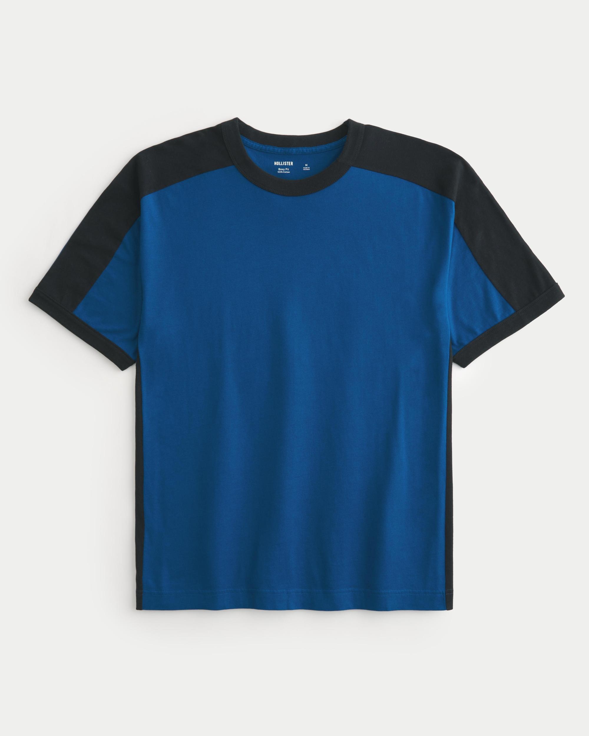 Boxy Ringer Crew T-Shirt Product Image
